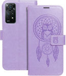 Forcell Mezzo Synthetic Leather Wallet Dreamcatcher Purple (Redmi Note 11 / 11S 4G)