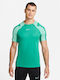 Nike Herren Sport T-Shirt Kurzarm Dri-Fit Grün