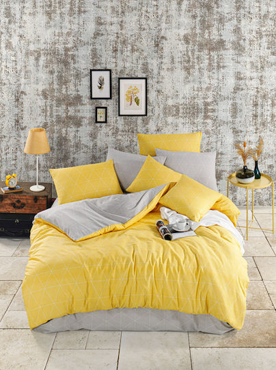 Mc Decor Σετ Πάπλωμα Μονό 160x240εκ. Dream Yellow 2τμχ