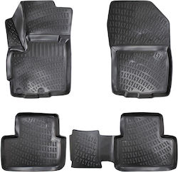 Rizline Satz Vorder- und Rückseite 4Stück für Mitsubishi Asx Citroen C4 Aircross 2012-2016 Schwarze Rizline Satz Vorder- und Rückseite 4Stück für Mitsubishi Asx Citroen C4 Aircross 2012-2016 Schwarze