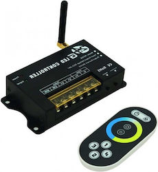 2.4G white temperature controller with Cubalux 130580 touch controller