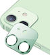 Usams US-BH706 Camera Protection Tempered Glass Metal Green for the iPhone 12 mini