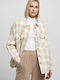 Damen Geprüft White Sand/Light Taupe Overshirt Oversized