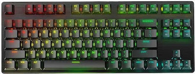 BlitzWolf BW-KB2 Tastatură Mecanică de Gaming cu Roșu personalizat întrerupătoare și iluminare RGB Negru