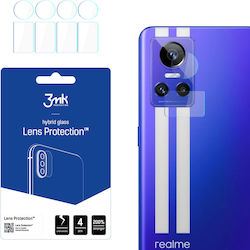 3MK Lens Flexible Glass Prοtector 4τμχ Προστασία Κάμερας Tempered Glass Διάφανο για το Realme GT Neo 3
