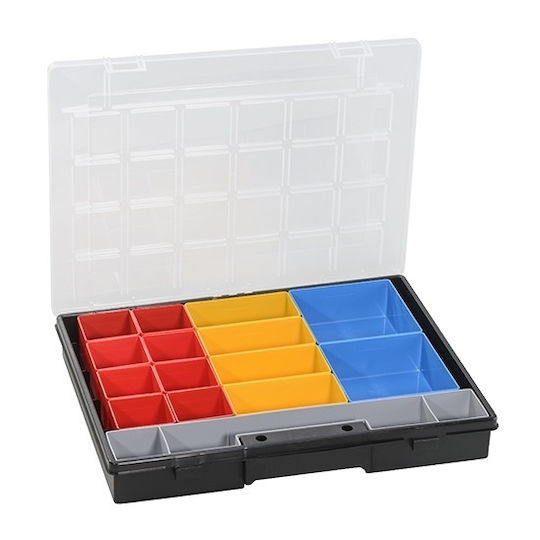 Werkzeugkoffer-Organisator 14 Positionen Mehrfarbig 37x29.5x5.5cm