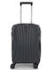 Forecast -20 Cabin Hard Black Suitcase with 4 Wheels Height 55cm