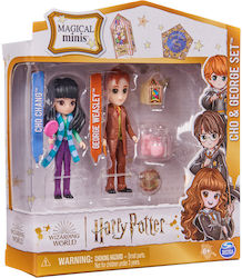 Spin Master Miniature Toy Wizarding World Harry Potter Cho & George Set for 6+ Years