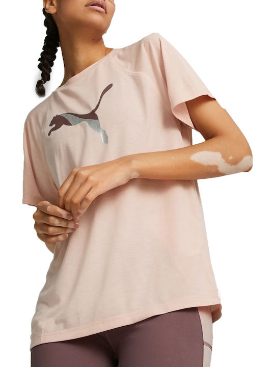 PUMA Evostripe T-Shirt Ροζ