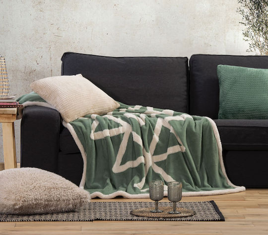 Nef-Nef Homeware Atlas Teppich Rechteckig Sommer Baumwolle mit Fransen Taupe