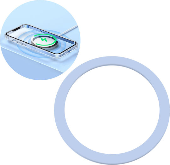 Joyroom Metal Magnetic Ring Smartphone JR-MAG-M3 Κινητού σε Μπλε χρώμα