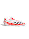 Speedportal Messi 4 Kids Indoor Soccer Shoes White