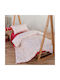 Nef-Nef Homeware Bugs Life Set Kids Duvet Cover Single with Pillowcase Cotton Red 160x240cm 031343