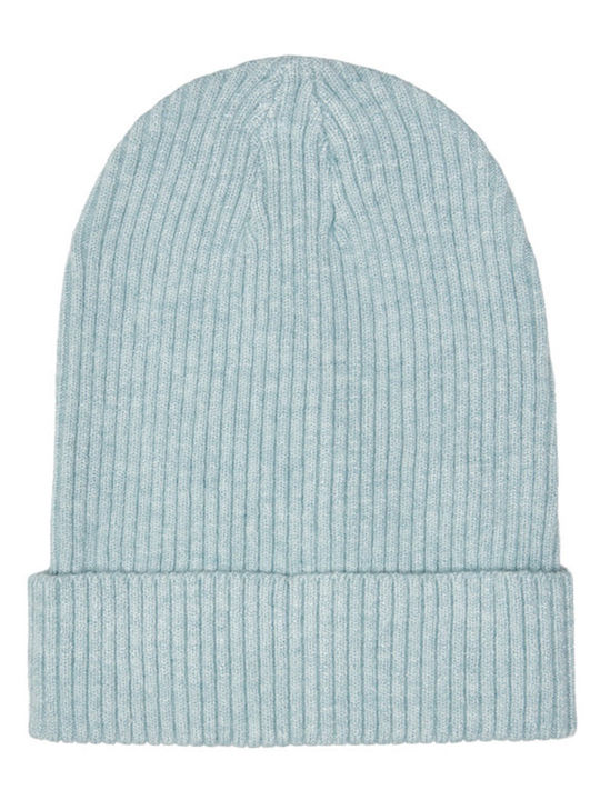 Zenna Beanie Beanie with Rib Knit Sea Green