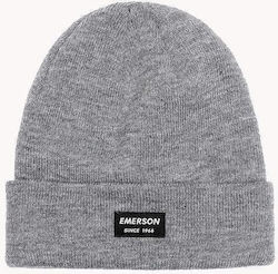 Emerson Beanie Unisex Σκούφος Πλεκτός Dark Grey