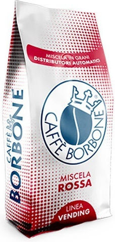 Caffe Borbone Kaffee Espresso Robusta Rossa in Körner 1kg