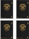 Salko Paper Σπιράλ Τετράδιο Ριγέ Α4 120 Φύλλων 4 Θεμάτων Hogwarts Μαύρο