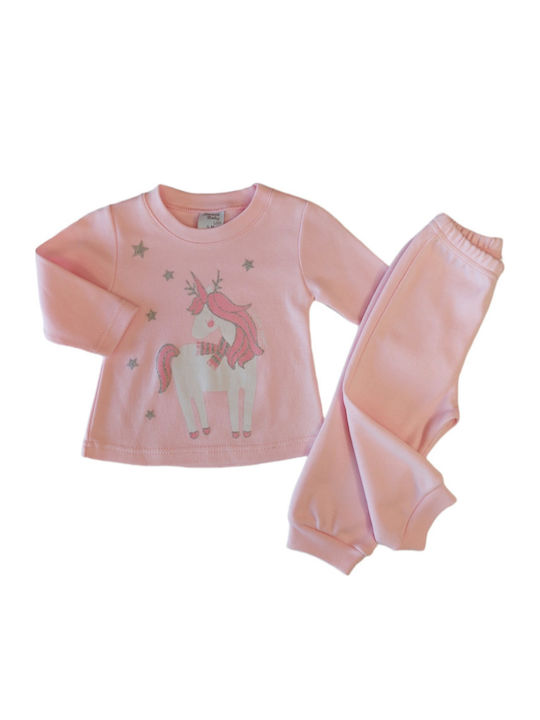 Sweet Baby Kids' Pajamas Winter Pink