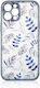 Hurtel Design Back Cover Σιλικόνης Flower Dark ...