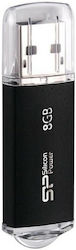 Silicon Power Ultima II-I 8GB USB 2.0 Stick Negru