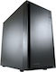 LC-Power 2016MB Midi Tower Κουτί Υπολογιστή Μαύρο