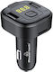 Powertech FM Transmitter Αυτοκινήτου με Bluetooth / MicroSD / USB