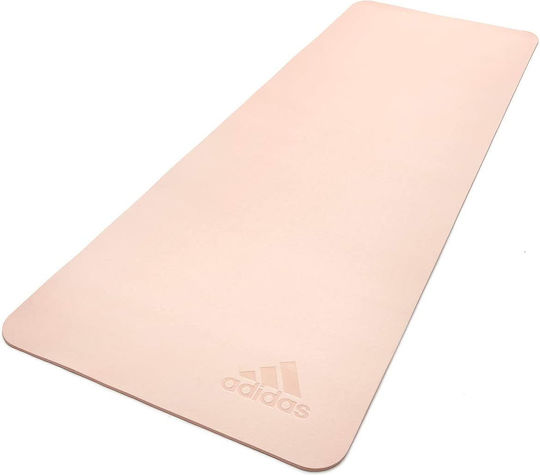 adidas Premium Στρώμα Γυμναστικής Yoga Pink Tint (176x61x0.5cm)