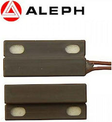 Aleph DC1561 Αισθητήρας Πόρτας/Παραθύρου σε Καφέ Χρώμα AL.BR.561.00