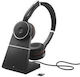 Jabra Evolve 75 SE Kabellose Auf dem Ohr Multimedia-Kopfhörer mit Mikrofon und Bluetooth-Konnektivität