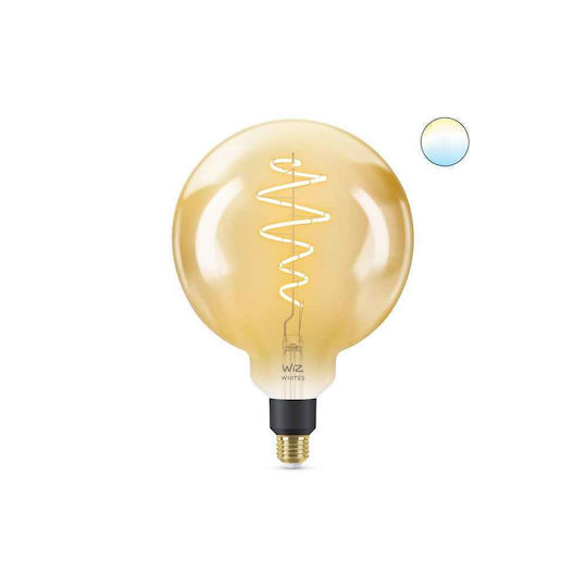 WiZ Smart Λάμπα LED 25W για Ντουί E27 και Σχήμα G200 Ρυθμιζόμενο Λευκό 390lm Dimmable