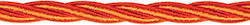 VK Lighting VK/00E30042 Υφασμάτινο Καλώδιο 3x0.75mm² σε Πορτοκαλί Χρώμα 47143-069654