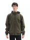 Jacke Bomber Wasserdicht Olive