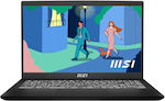 MSI Modern 15 B12M 15.6" FHD (Kern i5-1235U/16GB/512GB SSD/W11 Pro) (GR Tastatur)