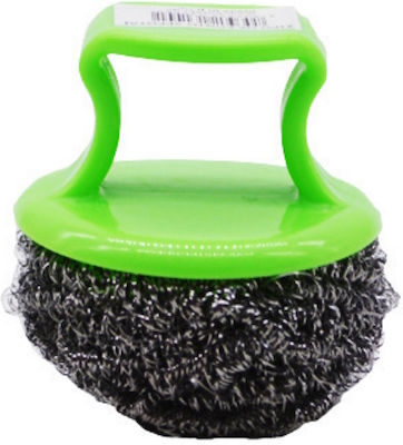 Sidirela Wire Kitchen Sponge Green with Handle Siro Short