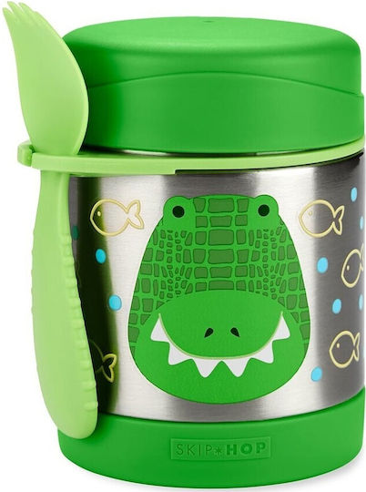 Skip Hop Zoo Crocodile Baby Food Thermos Stainless Steel 325ml