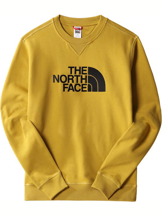 The North Face Men's Sweatshirt Gold 1