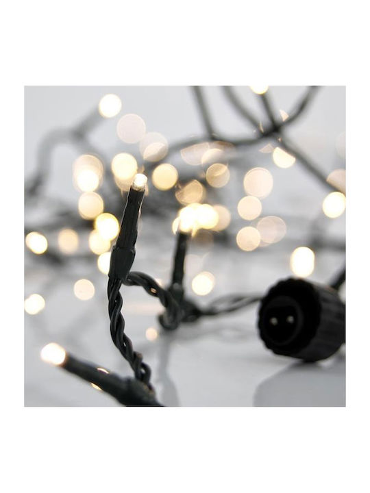 300 Lights LED 15m. Natural White in String 1pcs