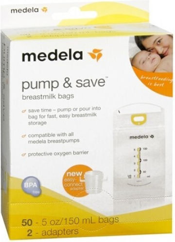 Medela Pungi De Depozitare A Laptelui Matern 150ml 20 Buc
