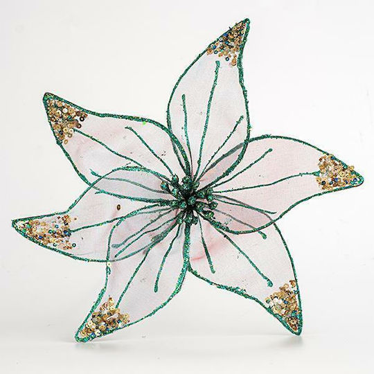 Eurolamp Christmas Decorative Flower 30cm 6pcs