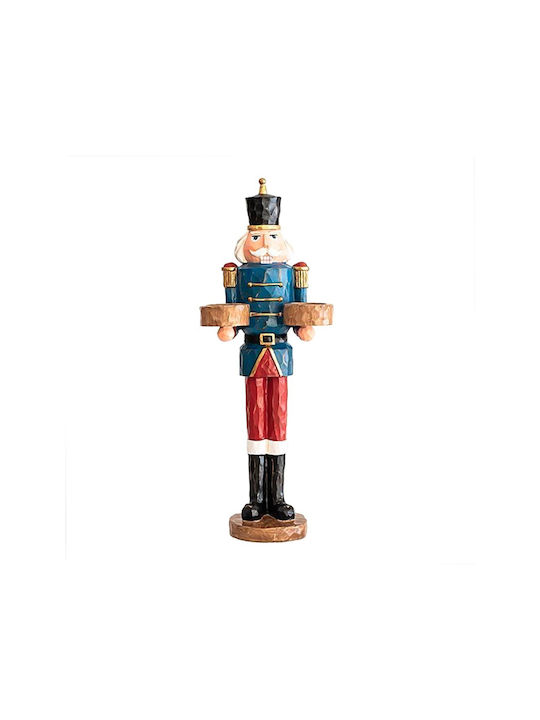 Eurolamp Christmas Plastic Blue Candlestick 43x48.1cm 3pcs