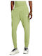 Nike Sportswear Club Men's Fleece Sweatpants with Rubber Green