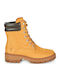 Cortina Valley 6 Inch Ghete Dama De Piele Galbene Ankle Boots