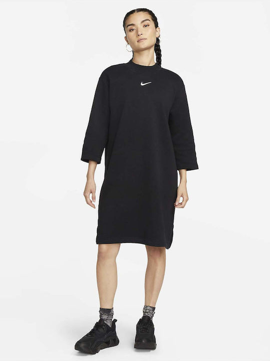 Sportswear Mini Αθλητικό Φόρεμα Μαύρο