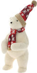 Iliadis Christmas Plush Figure Bear White Heigh...