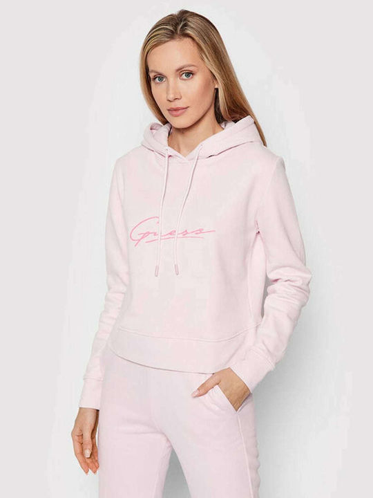 Guess Women's Hooded Sweatshirt Purple