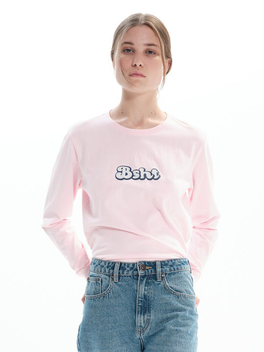 Basehit Winterlich Damen Baumwolle Bluse Langär...