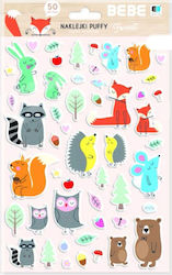 interDRUK Puffy Forest Stickers interDRUK Puffy Forest Stickers