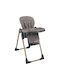 Bebe Stars Cookie Foldable Highchair with Metal Frame & Fabric Seat Beige