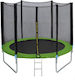 ForAll Outdoor Trampoline 244cm with Net Green