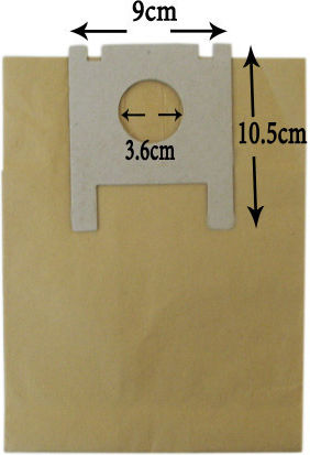 90808318 Staubsaugerbeutel 5Stück Kompatibel mit Staubsauger Rowenta